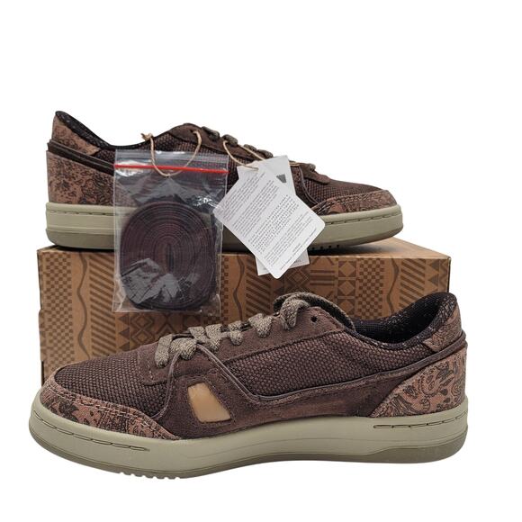 Reebok Mens LT Court \'Recreational Activities\' Sz 9 Brown IE1954 main image 7